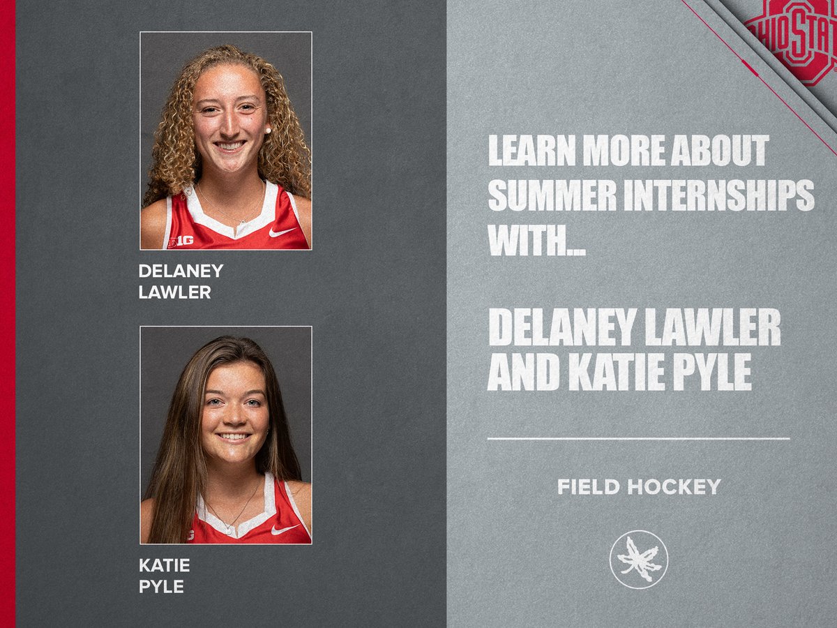 OhioStateFH's tweet photo. Even though this has been a summer unlike any other, @katie_pyle22 and Delaney Lawler are still getting valuable internship experience.

Watch them talk more about that, and the @EDSLInstitute, right here: https://t.co/dxeoWQ2cK1

#GoBuckeyes https://t.co/BVabJhBjRc