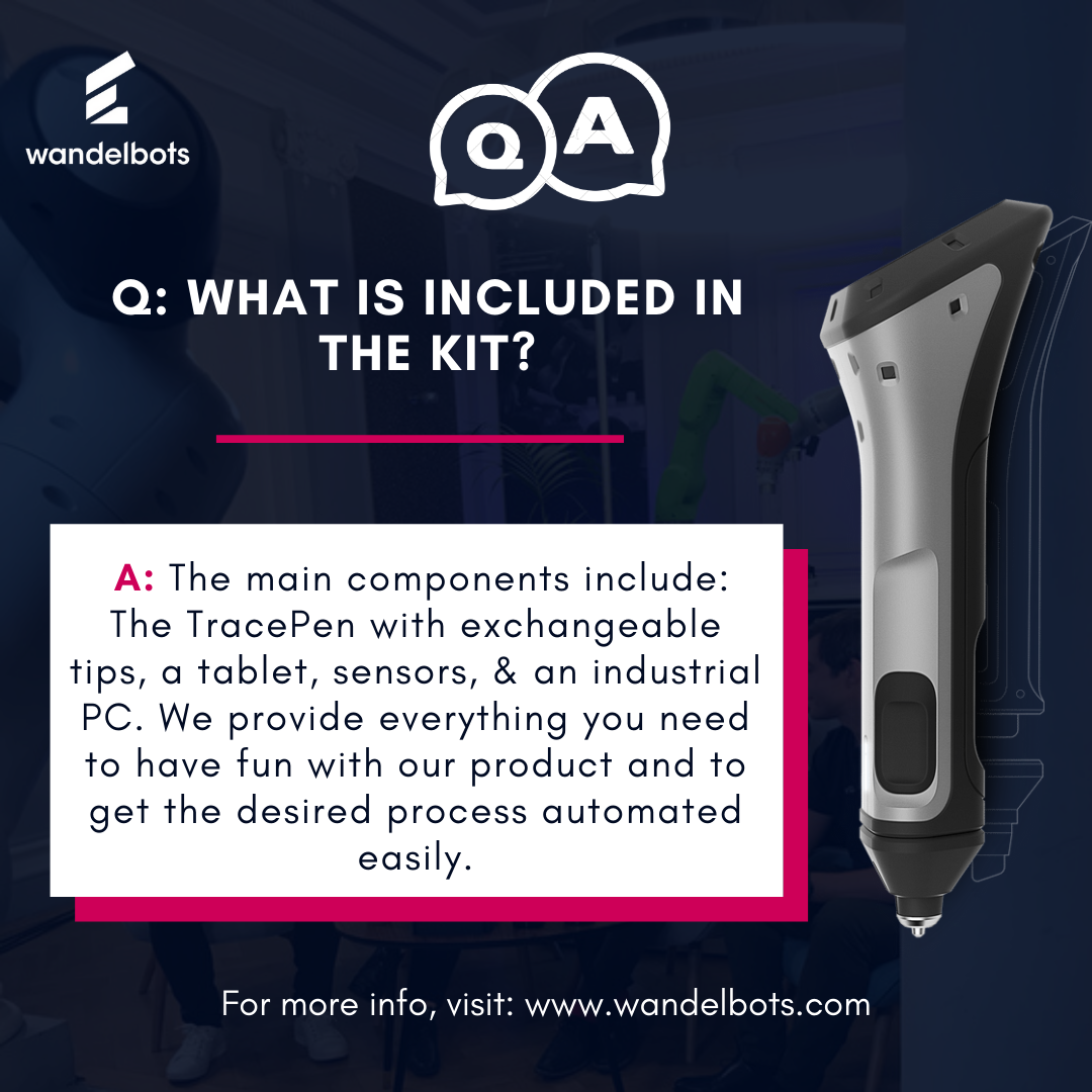 wandelbots's tweet image. #DidYouKnow that our package comes with everything you need to get your desired process automated very easily? Check out what&apos;s included in the kit. 
#NowYouKnow! 👌 
For more questions and answers, visit: wandelbots.com/your-questions…
_____
#robotsforthepeople #robotics #wandelbots