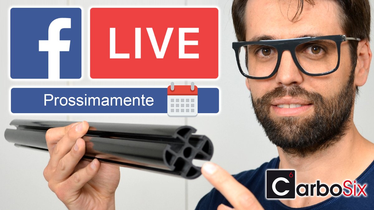CarboSix's tweet photo. Prossimamente organizzaremo un'altra diretta Live su Facebook, siamo curiosi di conoscere il vostro parere e magari qualche proposta sull'argomento da trattare tra carbonio e compositi. Dite la vostra nei commenti qui sotto!
.
#carbosix #carbon #carbonfiber #carbonio #Engineering https://t.co/TUBYin90un