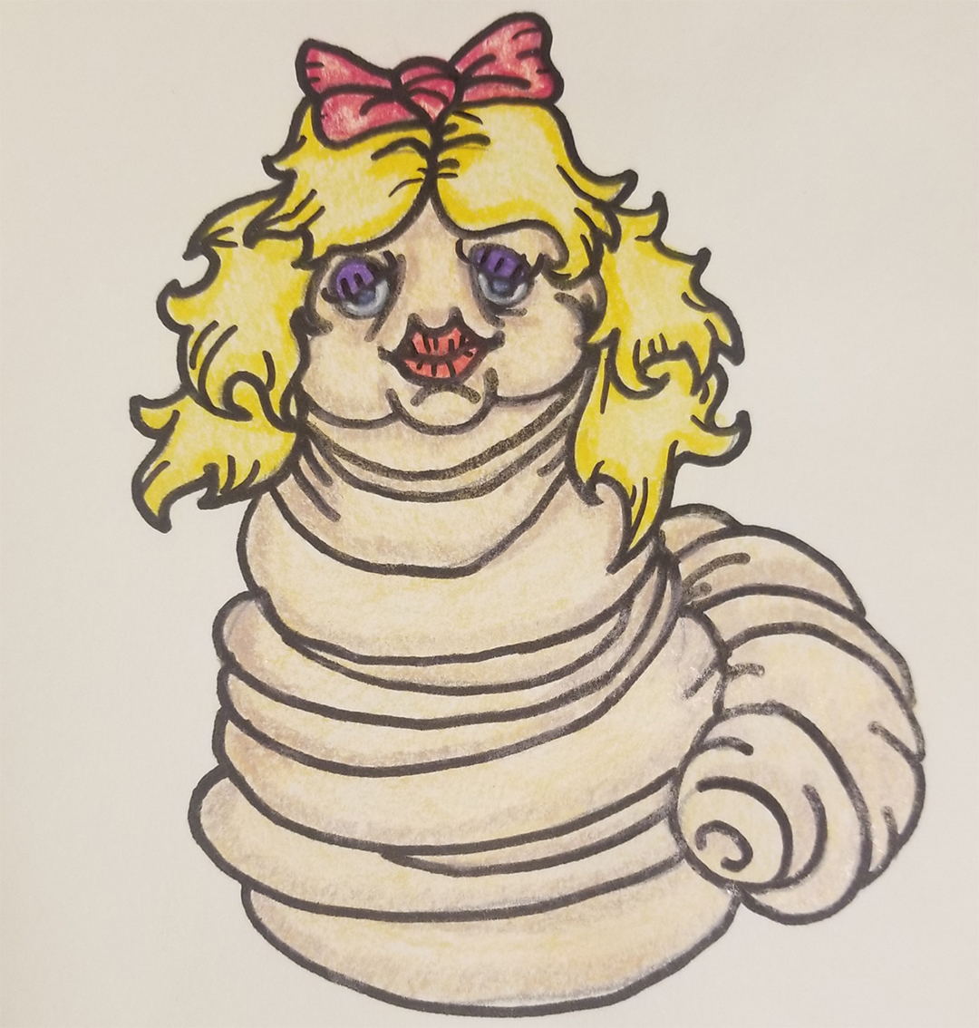 SpauldingDecon's tweet photo. Oh Maggie is looking THICCK! Peep the two 'Cs'. To have your #maggiethemaggot art featured on our page, email us at maggiethemaggot@spauldingdecon.com #spauldingdecon #spaulding #decon #biohazard #maggots #extremecleaning #extremeclean #fanart #mondaymotivation https://t.co/fSyPtaAZ4F