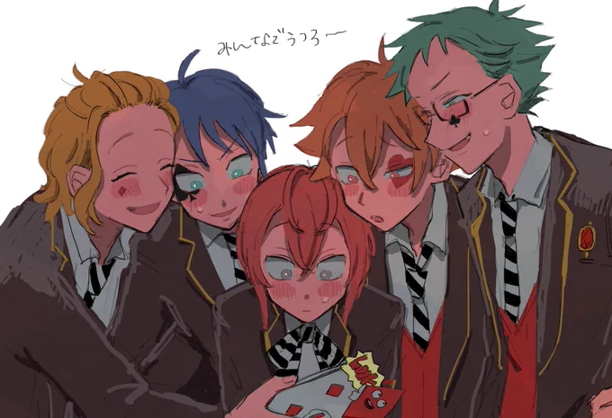 #ツイステファンアート ❤️寮 