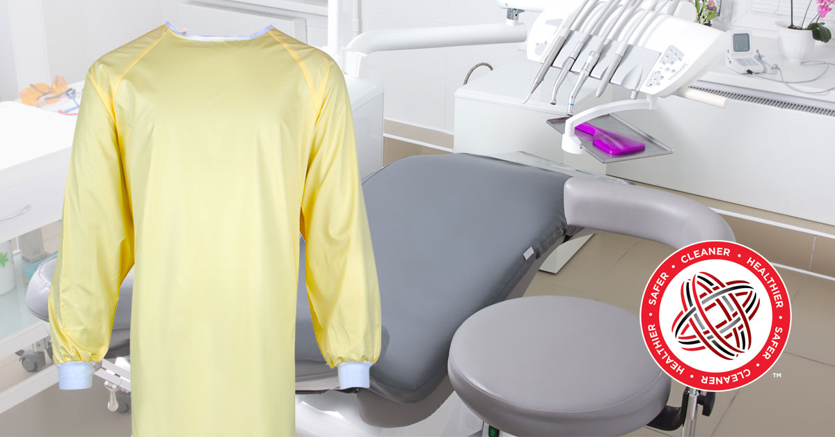 CanadianLinen's tweet photo. To help healthcare workers stay safer during shifts, our non-surgical isolation gown provides minimal-to-low barrier protection and is industrial laundry friendly. https://t.co/cOpCec7sxD #SaferCleanerHealthier https://t.co/25FUf7HLX2