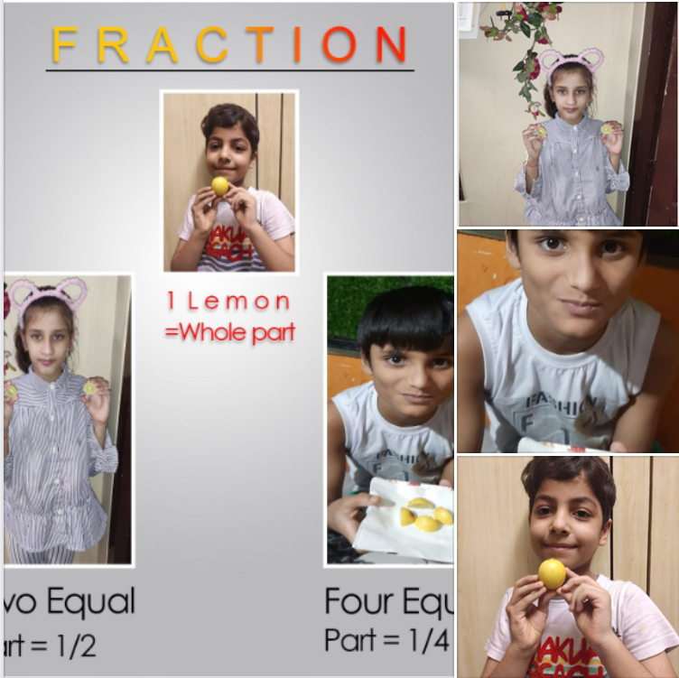 AuraiyaShemford's tweet photo. https://t.co/cuQft2dQjC
Students of class III Learning Fractions using lemon
Whole-1/2-1/4
#fractions #lemonactivity #Maths #Mathematics #ShemAuraiyans #ShemfordAuraiya #learningthroughfun https://t.co/QZU6mM7VNp