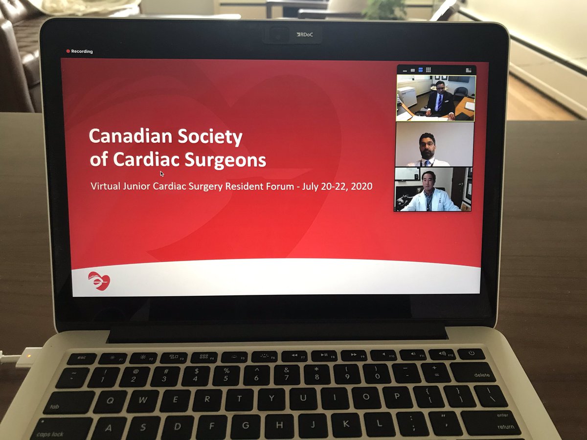 Cardiac Surgery Bootcamp starts today! Thank you <a href="/cscs_sccc/">CSCS</a> for working so hard to provide us with an online edition this year. Extremely grateful to be here today!