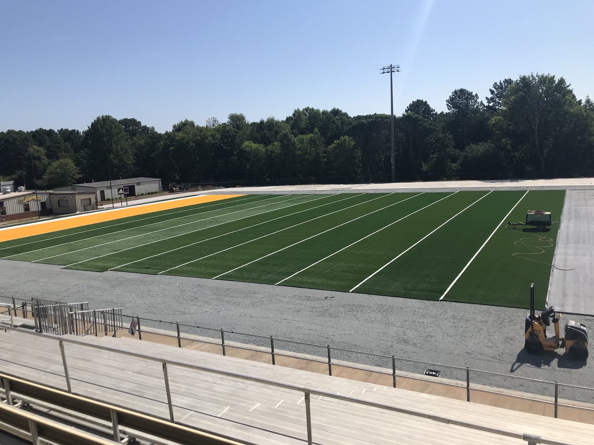 Starting to look like a FB Field!!!