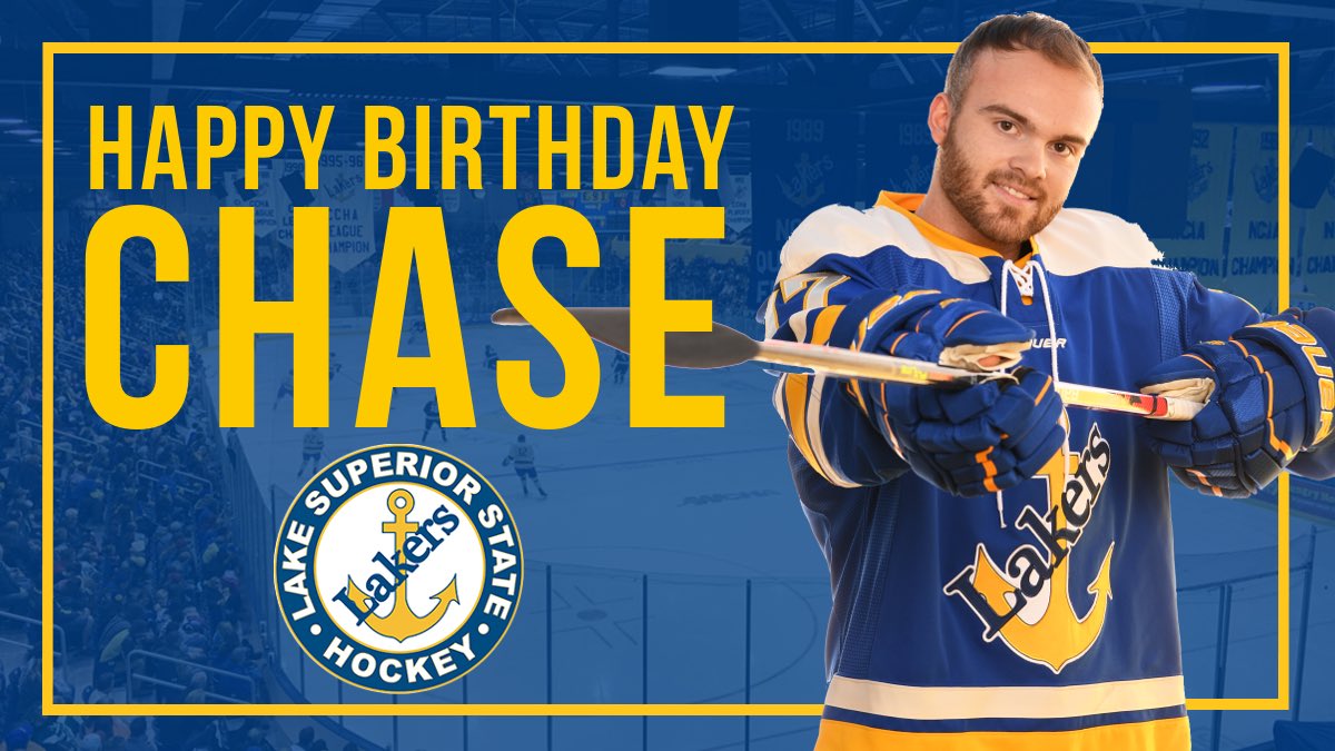 lakerhockey's tweet photo. Wishing a very happy birthday to .@ChaseGamelin today! 🥳🎈

What’s more exciting your birthday or your first day of the season?? https://t.co/rXyYe8FWmo