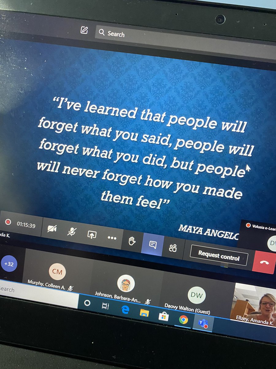LauraSchachter's tweet photo. Trying to soak up every bit of RULER Approach via Volusia Learns! So excited to implement these strategies. Thank you, @mandyellzey #vcsruler #cgeeagles #volusialearns https://t.co/VAHATGxSSN