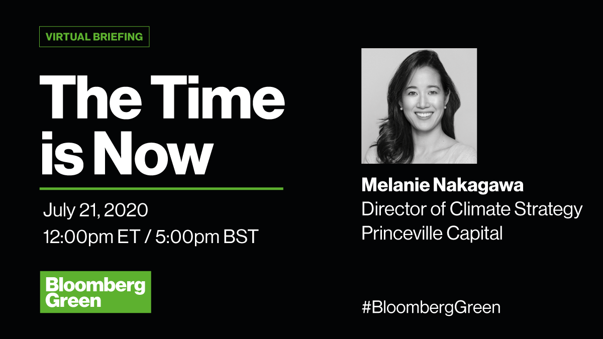 BloombergLive's tweet photo. How do we amplify new voices in the climate change space? Tomorrow @business' @lszelenko talks with former Deputy Assistant Secretary for Energy Transformation at the @StateDept &amp; current Director of Climate Strategy @princevillecap Melanie Nakagawa. https://t.co/cAYUKnC6Jc https://t.co/Z1CnCewyhs