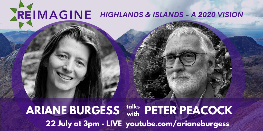 ArianeBurgessHI's tweet photo. #TeaBreakTalk - this week I'm looking forward to a Reimagine Highlands & Islands conversation with Peter Peacock.
Join us 3pm on Wed 22 July here https://t.co/RbZecyALNS
Find conversations with
@HollyWildChild @alastairmci @andywightman @macinnes_megan @MakarNeil there too. https://t.co/nYS6LHpnM0