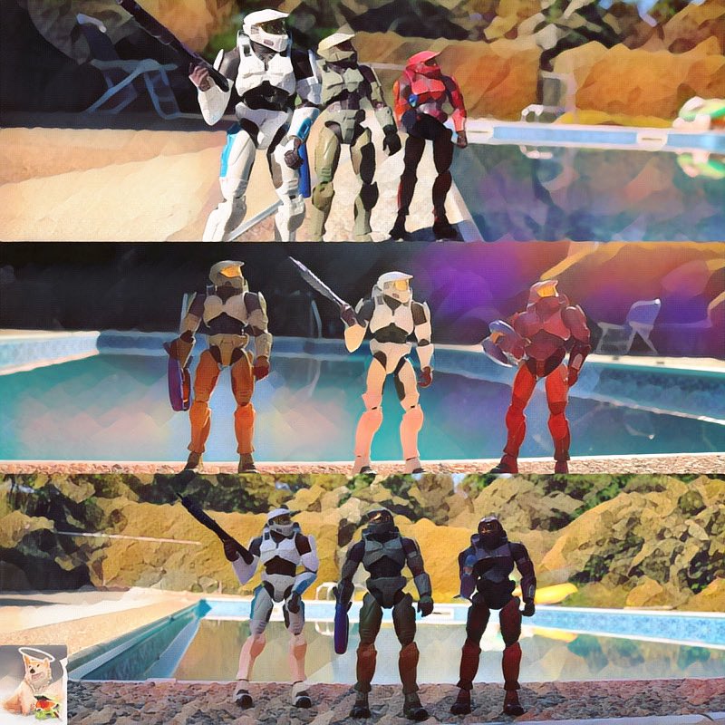 LvableHaloAddct's tweet photo. Summer time Spartans 

#lovablehaloaddiction #halo @halo #halomemes #haloreach #haloinfinite #haloinfinitereveal #halospotlight @xbox #masterchief https://t.co/BjjkI4JknD
