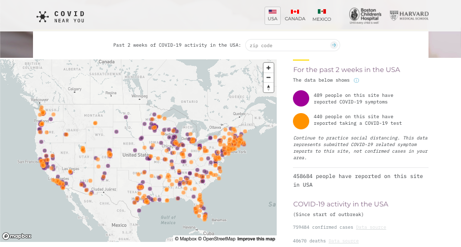 Mapbox's tweet photo. Next Wednesday join us and @Techsoup for a virtual demo day with the creators of four public good apps to support decision-making and resource-sharing during the COVID-19 pandemic: @ourstreetsapp @BostonChildrens @diginidolabs @developmentseed 👉  RSVP: https://t.co/ZPfgXtb5lx https://t.co/6nB36LOrAr