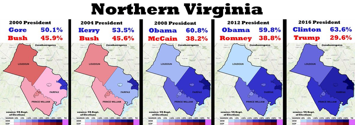 Northern Virginia sure has changed over the past 20 years. 