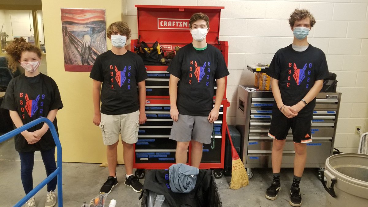 frc6928's tweet photo. Preparing for FRC 2021! #firstrobotics #robotics https://t.co/WE8WH2LuiY