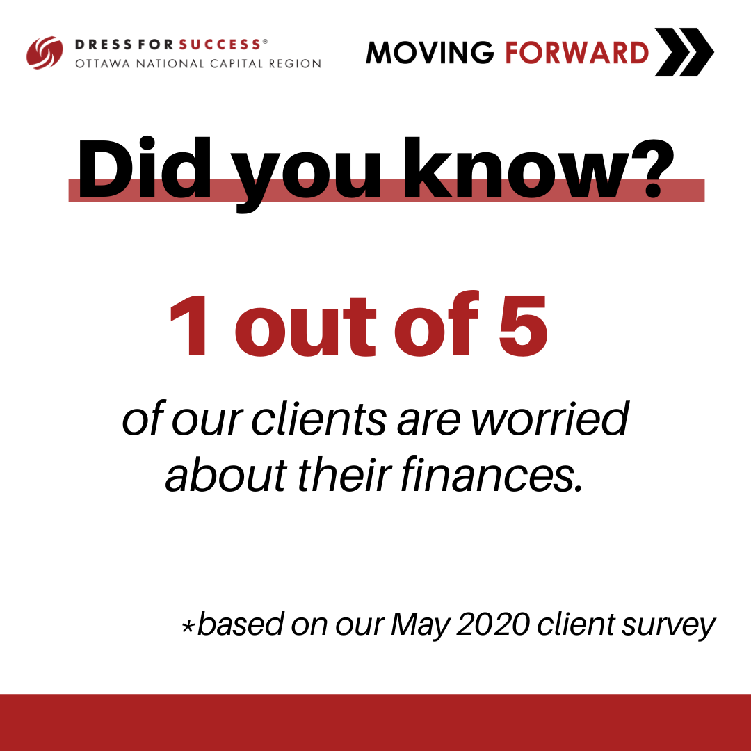DFSOttawa's tweet photo. #DYK: 20% of our clients are concerned about paying their next bill? Our Fall AWE Workshop series will support un and under-employed women to navigate finances + escape the #DebtCycle during the #shecession.
Support these workshops at https://t.co/Eyt6U4f70M #DFSMovingForward https://t.co/HvfB8XGENP
