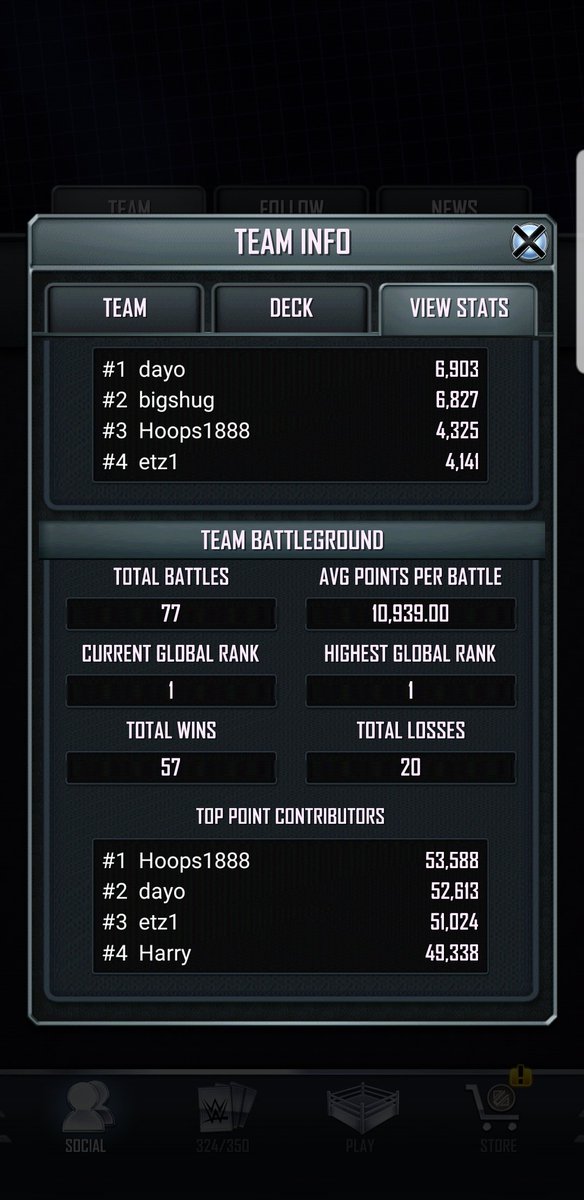 justmacback's tweet photo. 🏆🏆 CHAMPCHAMPS 🏆🏆  are recruiting wm36 - elemental , Dm or reply to tweet if you are interested #WWESuperCard https://t.co/6Sn9c0C30Z