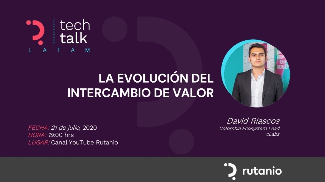 FluidChains's tweet image. Este Martes Julio 21: David Riascos - LA EVOLUCIÓN DEL INTERCAMBIO DE VALOR youtu.be/T_naQ_WUX3g via @YouTube #Rutanio #TechTalkLatam