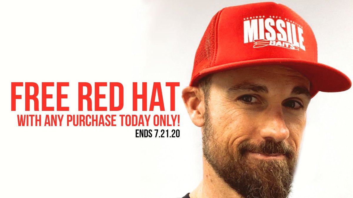 MISSILE_BAITS's tweet image. TODAY ONLY!! Free Red Trucker hat with any purchase‼️(ends 7.21.20) #missilebaits #addtocart #redtrucker #lookgood #oldschool #oldschool 🚜 
missilebaits.store/products/red-t… @johncrewsbass