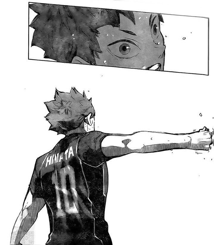 jimoozi's tweet photo. who would've thought that a volleyball anime would have me sobbing my eyes out at 10am 

"with you, I'm invincible"

#ThankYouFurudate #ThankYouHaikyu https://t.co/NZXDgbDK5j