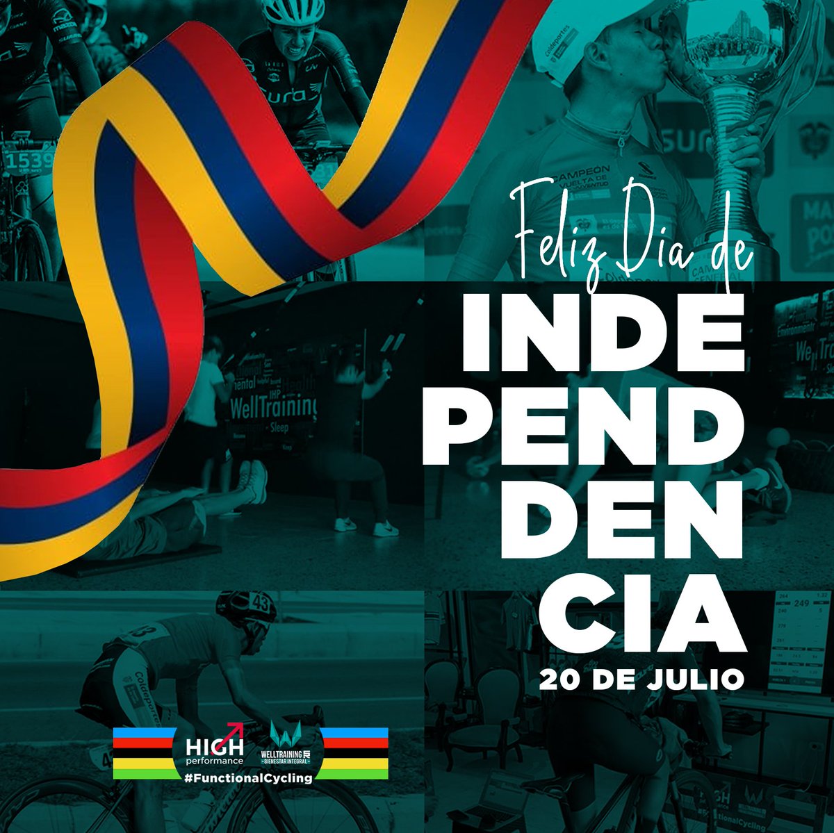 HWFunctional's tweet photo. 🇨🇴Nación de campeones🇨🇴
#welltrainingsr & #highperformance casa de campeones🏆
#20deJulio #IndependenciaDeColombia
#independencia #libertad #nación… https://t.co/8sSR0YP6ZA
Design by @Paulaqg12 https://t.co/PFVqxYzCBM