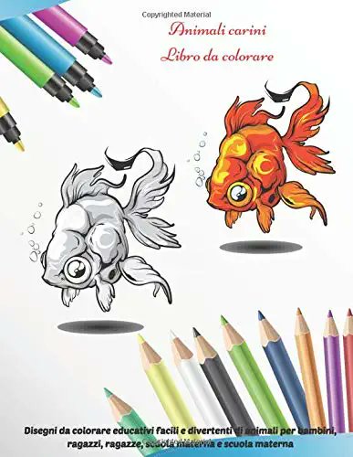 Pdf Epub Animali Carini Libro Da Colorare Disegni Da Colorare Ed