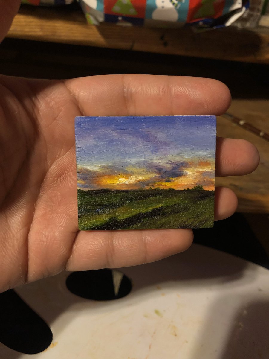 felixgonzalezzz's tweet photo. @ciaraturnerart Hello! My name is Felix and I loooooove painting landscapes in oils.
Forever inspired by impressionists
👨🏼‍🎨💚 https://t.co/ffBxe1Z1na