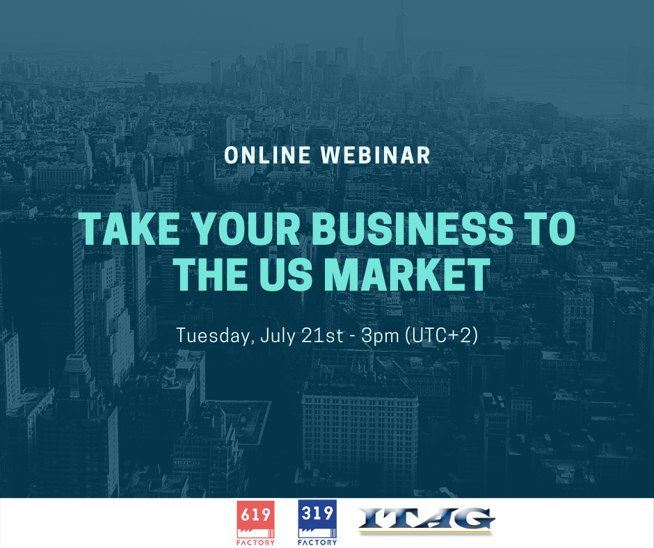 | Webinaire |
Nous sommes à J-1 de notre webinaire "Take your business to the US Market" 🚀

Formulaire d'inscription:
forms.gle/y5dK38JDdk4wrk…

Le lien du webinaire sera partagé demain matin, stay tuned!