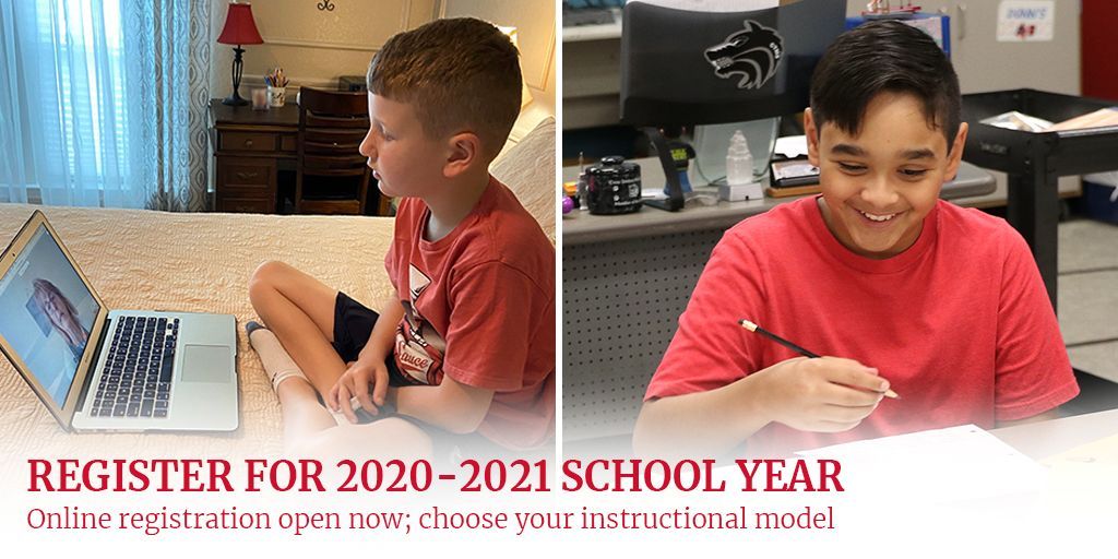 Don't forget to complete your student's Online Enrollment for the 2020-2021 school year! Visit our website for more information: buff.ly/2OvGqvf