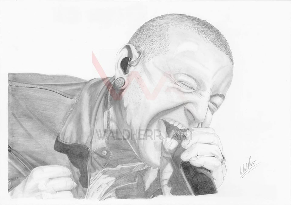 Woidherr90's tweet photo. "Who cares if one more light goes out?
Well I do" - RIP Chester Bennington
already 3 years and it still hurts like the first day you left us
#linkinpark #art #drawing #chesterbennington #ripchester #ripchesterbennington #RestInPeaceChester #MakeChesterProud #OneMoreLight https://t.co/ZtCG1pvu3v