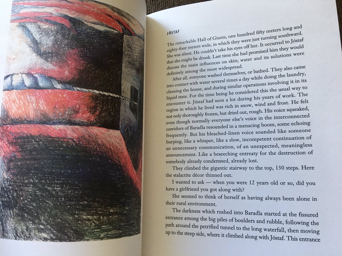 Eva Švankmajerová is best known for her artwork. Her illustrated novel Baradla Cave interrogates femininity, consumerism and conformism in an exuberantly engaging narrative.