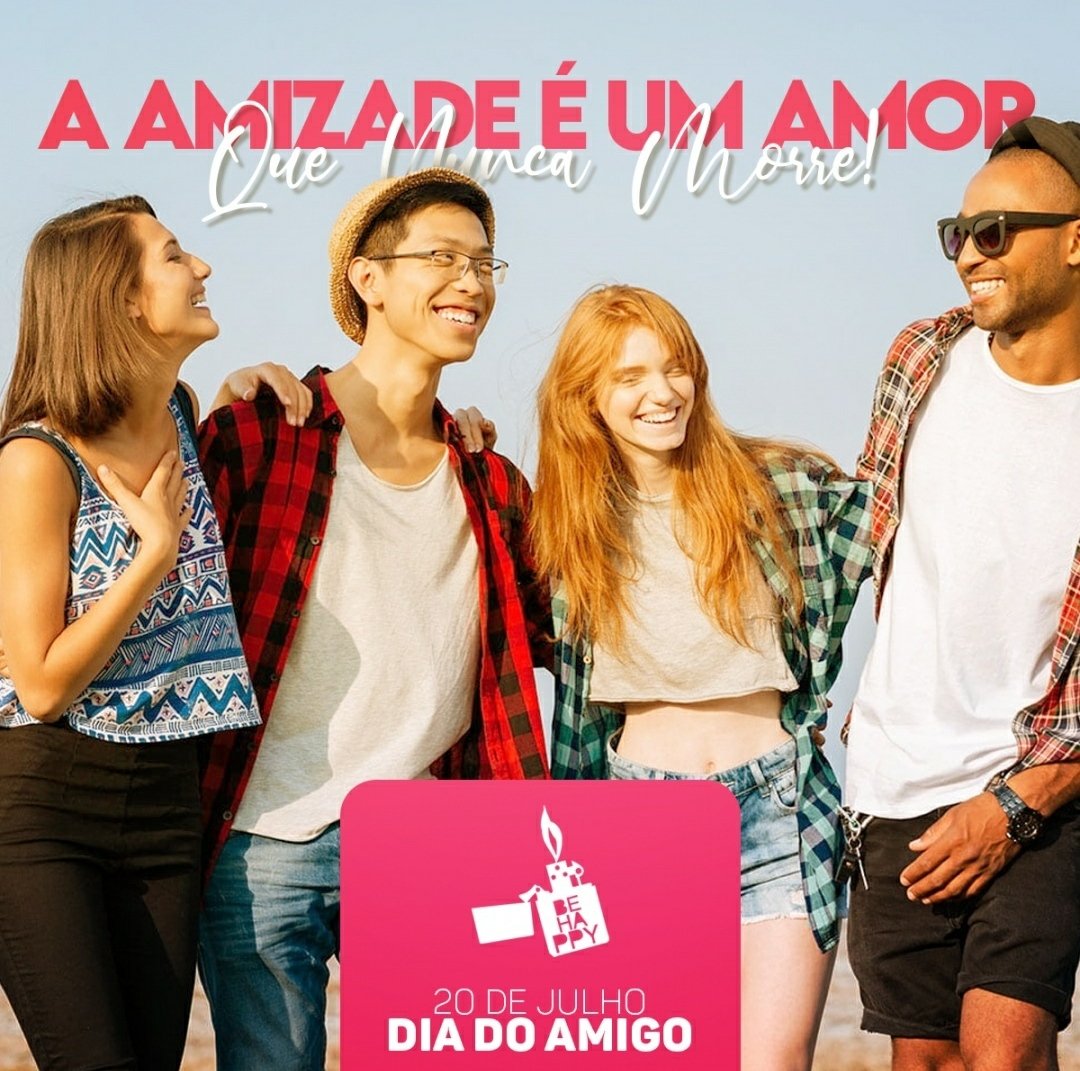 BeHappyBrasil's tweet photo. Um feliz dia do amigo a todos que honram a amizade e vivem com intensidade! 

#BeHappy #diadoamigo #segundou #DiaDelAmigo https://t.co/TsgJSimN5c