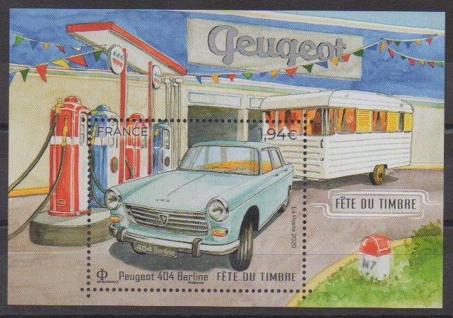 AzurPhilatelie's tweet photo. La poste française met à l'honneur la Peugeot 404 en émettant un beau bloc-feuillet. Retrouver le ici :
https://t.co/QIa7VZ9qfU
#peugeot404 #peugeot https://t.co/tpw34Dy7pA