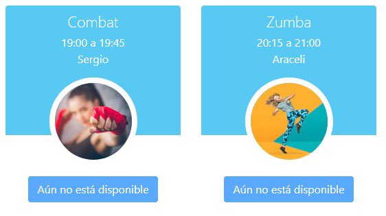 sar_santaisabel's tweet photo. NOVAS CLASES EN DIRECTO PARA ABONADOS 🌟 Hoxe incorporamos novas actividades dirixidas en directo, para que poidas moverte sen moverte da casa 😃⏰ Combat con Sergio ás 19:00h e Zumba con Araceli ás 20:15h 👌
#clasesendirecto #somosmultiusos #santaisabel #deporteesaúde https://t.co/F0WdnNyaHo