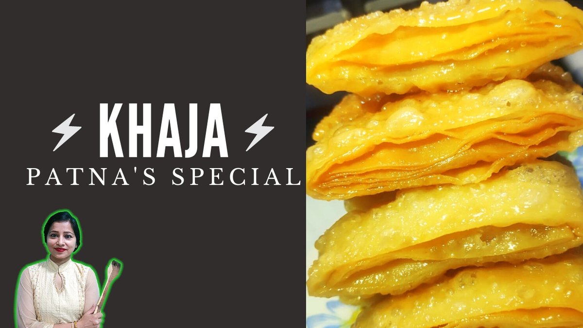 CookinatorYT's tweet photo. Patna's Famous Khaja Recipe

Watch here : https://t.co/nRRQxzYYtV

#khaja #kaja #chiroti #sweets #desserts #RecipeOfTheDay  #homemadefood #recipes #recipesforthepeople #food #foodie #patna #bihar #recipe 

Share with your friends https://t.co/8kioAEj8EM