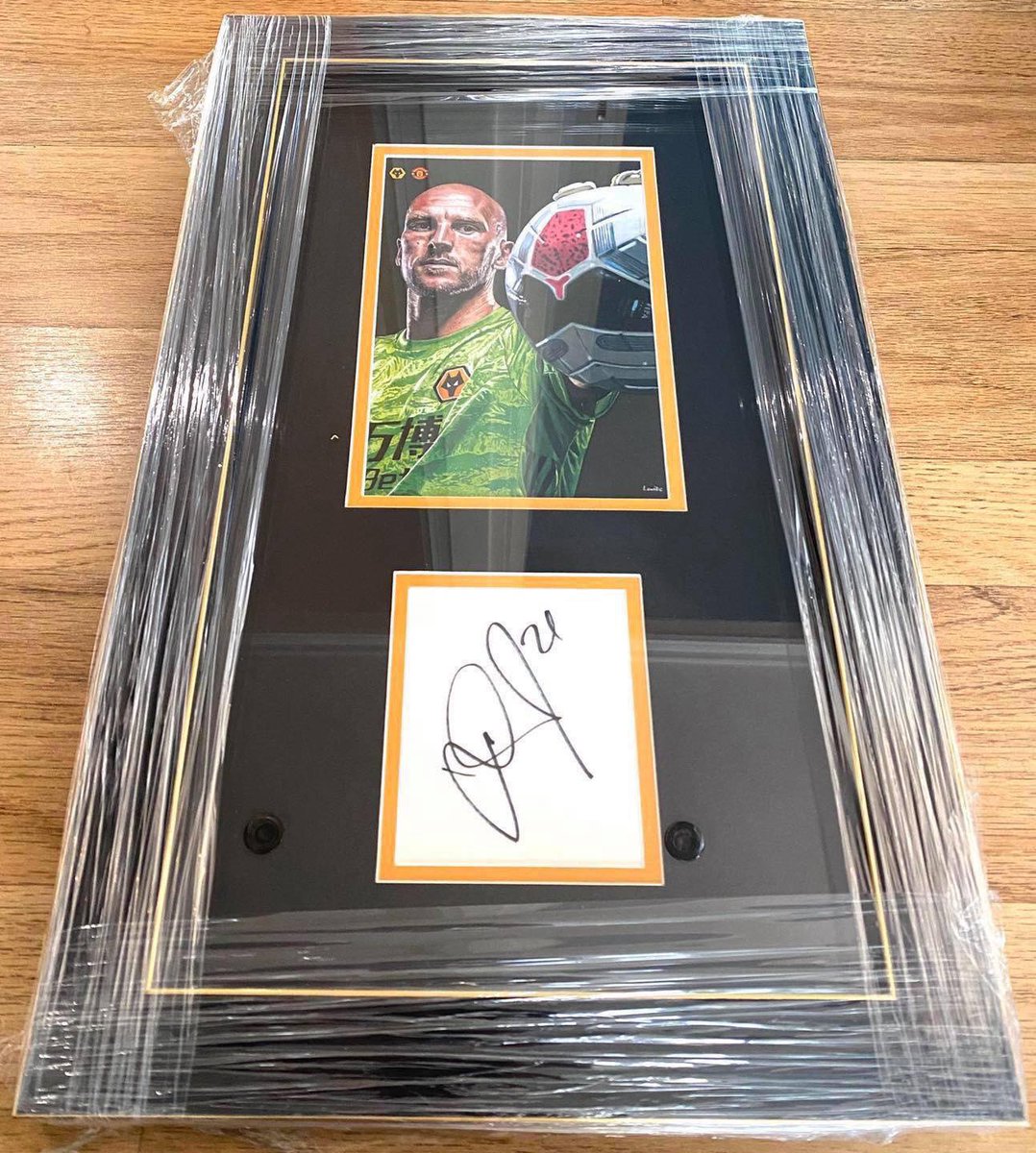 signedwolves's tweet image. BRAND NEW // JOHN RUDDY
(Wolves v Man U FA Cup 04/01/20)

Hand signed 13 x 21” presentation - framed &amp;amp; mounted by the official framers of Wolves F.C!⚽️

Only £44.99!
Delivery or collection available.

🐺

#WWFC #WolvesFC #Wolves #WolverhamptonWanderers #WolvesAyWe #JohnRuddy