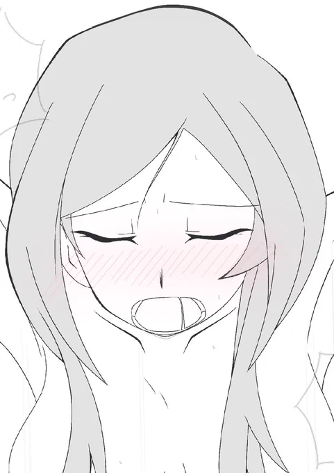現行の絵に行き詰まったので過去絵のどれか色塗ろうかなと 