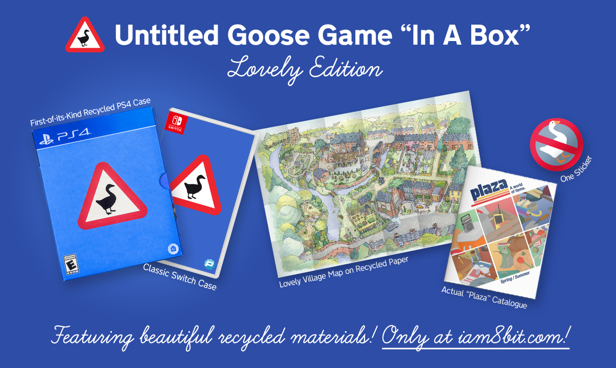 圖https://pbs.twimg.com/media/EdYT24IU8AEMJfM.png, 《Untitled Goose Game》將推出實體版