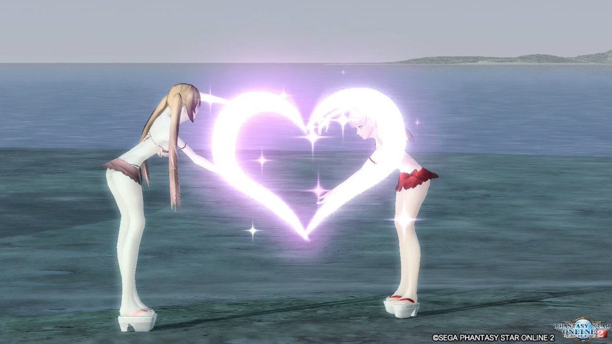 kanonnnpso2's tweet photo. ひっさしぶりに夏ということで水着でss撮りました！
のんちゃん（@non_pso2kusogee ）ありがとー！また遊ぼうね
姉妹というか従姉妹というか百合SS楽しかった
♡orRTで無言お迎えに行きます！

#PSO2_SS 
#メンテの日なのでSS貼る 
 #フォロワーのアークスがrtしてくれてまだ見ぬアークスと繋がりたい https://t.co/25ngVSORAX