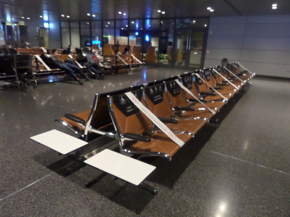 NomadUpdates's tweet photo. What is flying like during the COVID-19 pandemic? Read my trip report of this terribly long and tiring CEB-MNL-DOH-BUD trip: https://t.co/AF87m27qmf #COVIDー19 #airtravel #covidtravel https://t.co/N9OzhKaTGa