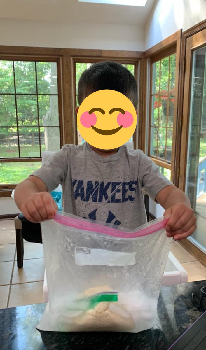 MissMarisaSLP's tweet photo. We are screaming for ice cream this week in speech! These preschool friends had a blast following Miss Laurie’s recipe for ice cream in a bag. The perfect activity for a hot day 😋🍦#CHproud @lmslp https://t.co/1rc8lQIcsQ