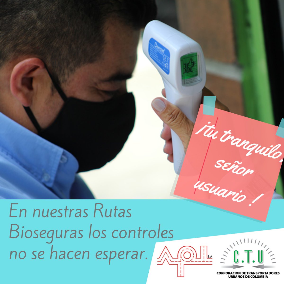 ctucolombia's tweet photo. #transportepublicocolectivo #RutasBioseguras #Medellin #APL #tutranquilo @sttmed @AlcaldiadeMed https://t.co/Ryzyyvv0WM