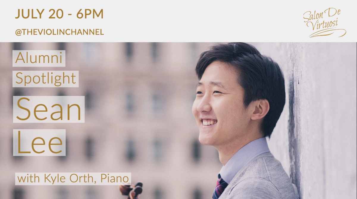 SeanLeeViolin's tweet photo. I'm looking forward to this livestream tonight, at 6pm EDT, presented by @DeVirtuosi live on @violinchannel's Facebook page. With @KyleOrthPianist. Can't wait! https://t.co/IYf602vcYt