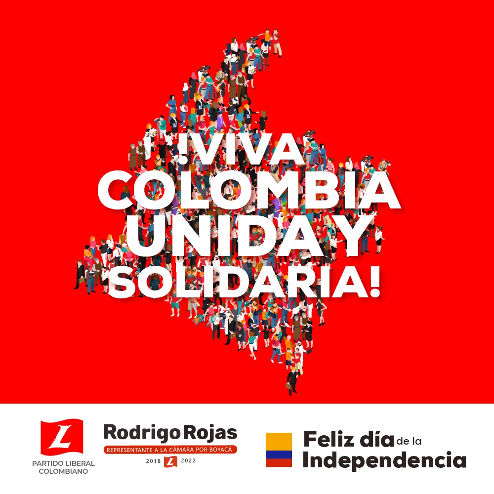 RodrigoRojas's tweet photo. #20DeJulio 🇨🇴

Hoy en #DíaDeLaIndependencia izo la bandera por la unidad y la solidaridad. Que esta fecha nos recuerde el valor que nos llevó a enarbolar las banderas de la libertad, que sea un llamado a unirnos hoy más que nunca en esta dura prueba que afrontamos ¡Viva Colombia! https://t.co/OmzdYRyzgL