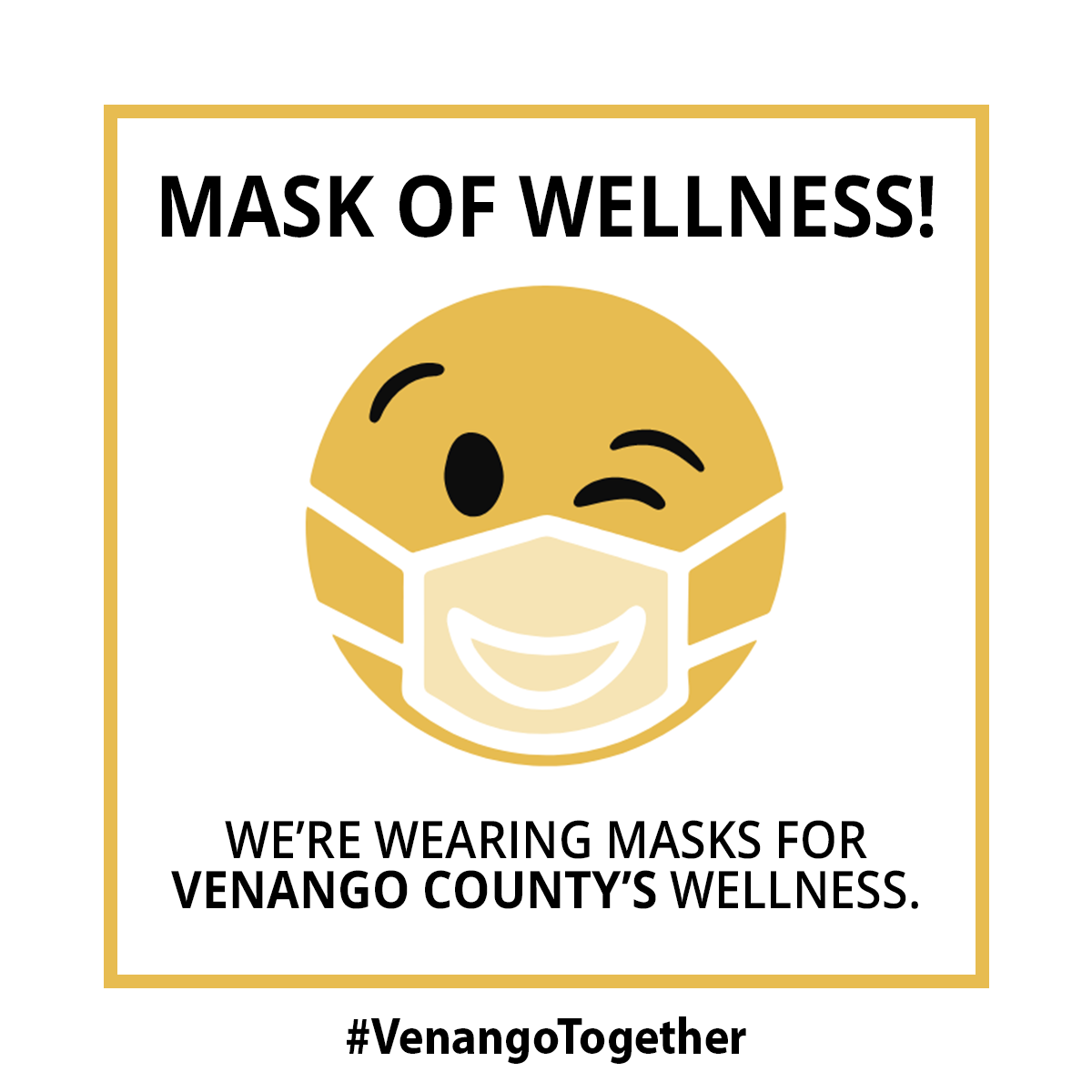 VenangoCEDA's tweet photo. The #MaskofWellness campaign in #VenangoCounty promotes a positive approach of responsible behavior, encouraging wellness and economic stability. Local success relies on local support to stop the spread of COVID-19.
To learn more-
https://t.co/C3iOKAvPpK
#MasksOn #VenangoTogether https://t.co/3eTd8V7WyS