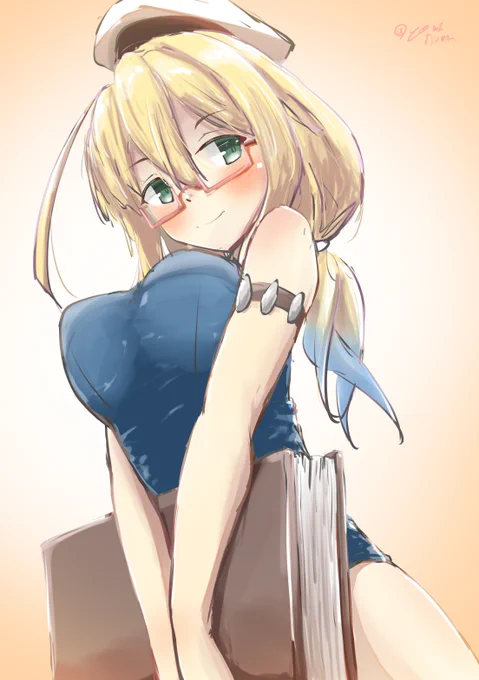 はっちゃん!
#艦これ版深夜の真剣お絵描き60分一本勝負 
#艦これ版真剣お絵描き60分一本勝負_20200720 