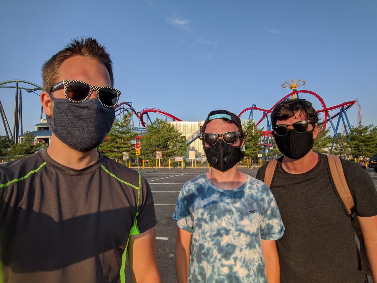 premierrides's tweet photo. Even though we work in different places,
it was great to see familiar faces ๐
Thanks for a fun weekend @SFGrAdventure! Our team member Paul had a great time with #formerinterns Will + Jake! ๐ข
#PremierTeam #PremierInterns #industrystrong https://t.co/ykQYDcdWFv