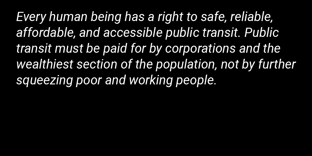 BLMSeattleKC's tweet image. ACTION: Demand @KCMetroBus, @SoundTransit, @KCExec, @KCCouncil provide free public transportation and an immediate end to fare enforcement. blacklivesseattle.org #StrikeforBlackLives