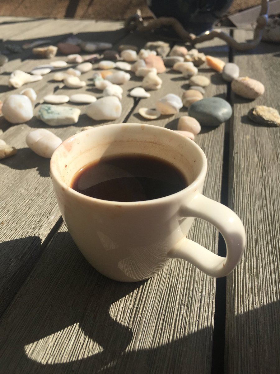 msmariapreda's tweet photo. Bonjour LA! Coffee on the outside porch...I live lazy mornings. Enjoy today! ☀️🌸❤️🎼☕️ https://t.co/JAyPteqd2V