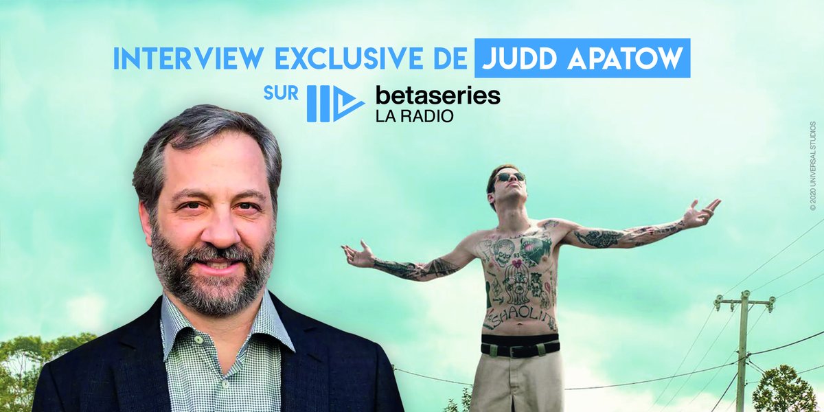 betaseries's tweet photo. Émission exceptionnelle d'#EntourageS demain sur BetaSeries la radio dans laquelle @KevinElarbi reçoit Judd Apatow à l'occasion de la sortie du film #TheKingofStatenIsland (@UniversalFR) ce mercredi en salles.

▶️ Rendez-vous demain à 19h sur BetaSeries la radio. https://t.co/UqGVxifVoo