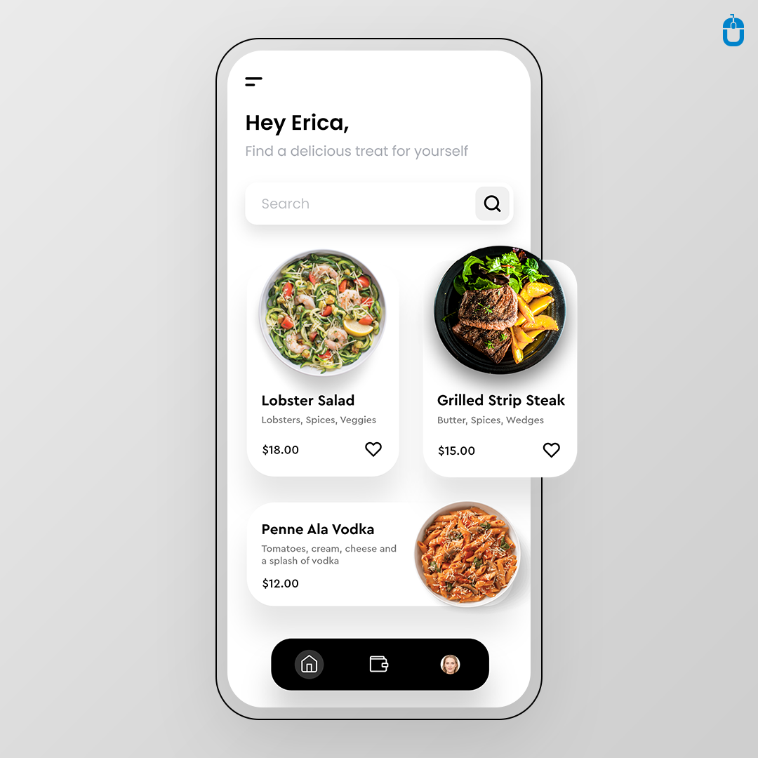 techugo_apps's tweet image. Satiate your &apos;HUNGER&apos; pangs with this scrumptious food app #UI.
Don&apos;t forget to leave a comment below!
#techugo #techugoteam #userinterface #userinterfacedesign #uitrends #uiinspiration #uidesign #uidesigner #uiux #uiuxdesign #userexperience #userinterfacedesigner #designtrends