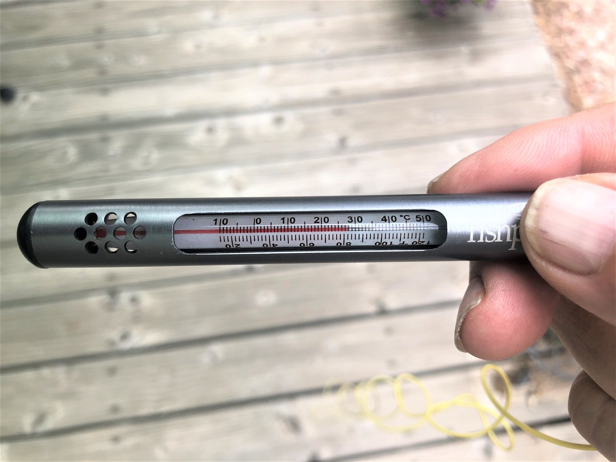 Cpw Sw Region Trout Anglers Should Keep This In Their The Vests A Water Temperature Thermometer When Water Gets Above 60 Degrees Trout Become Stressed And Don T Recover Well